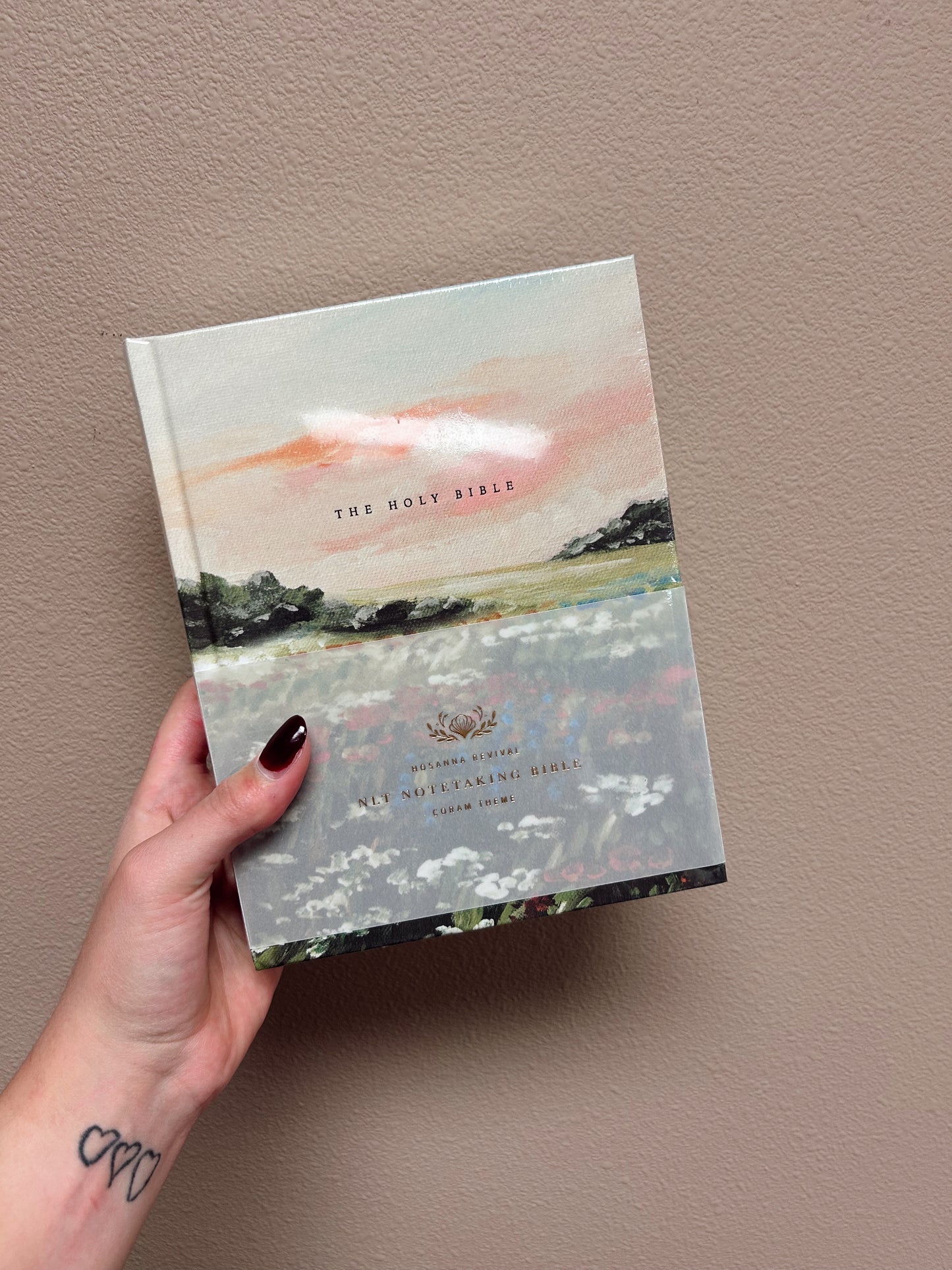 NLT Notetaking Bible: Coram Theme