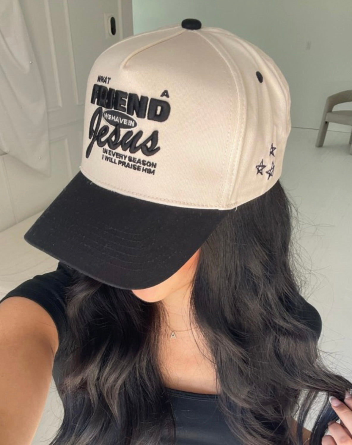 Friend In Jesus trucker hat