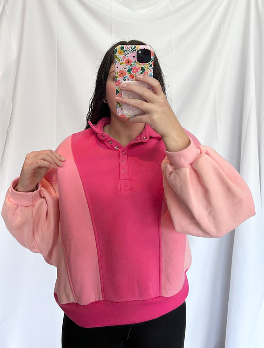 Pink Multi Pullover