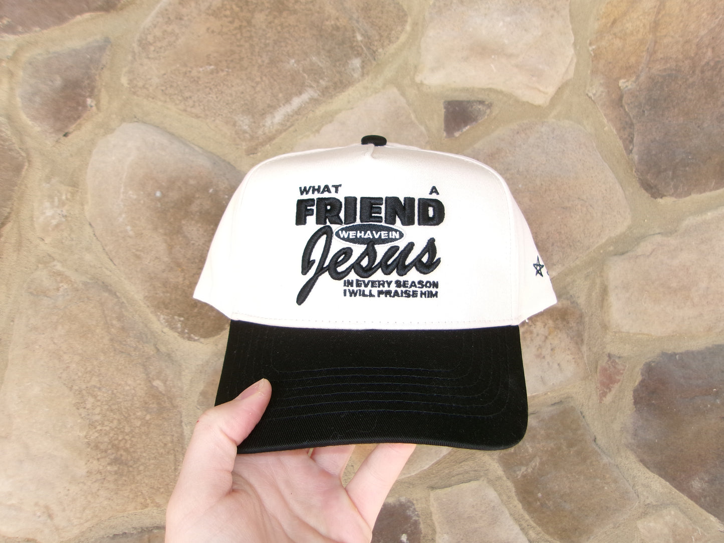 Friend In Jesus trucker hat