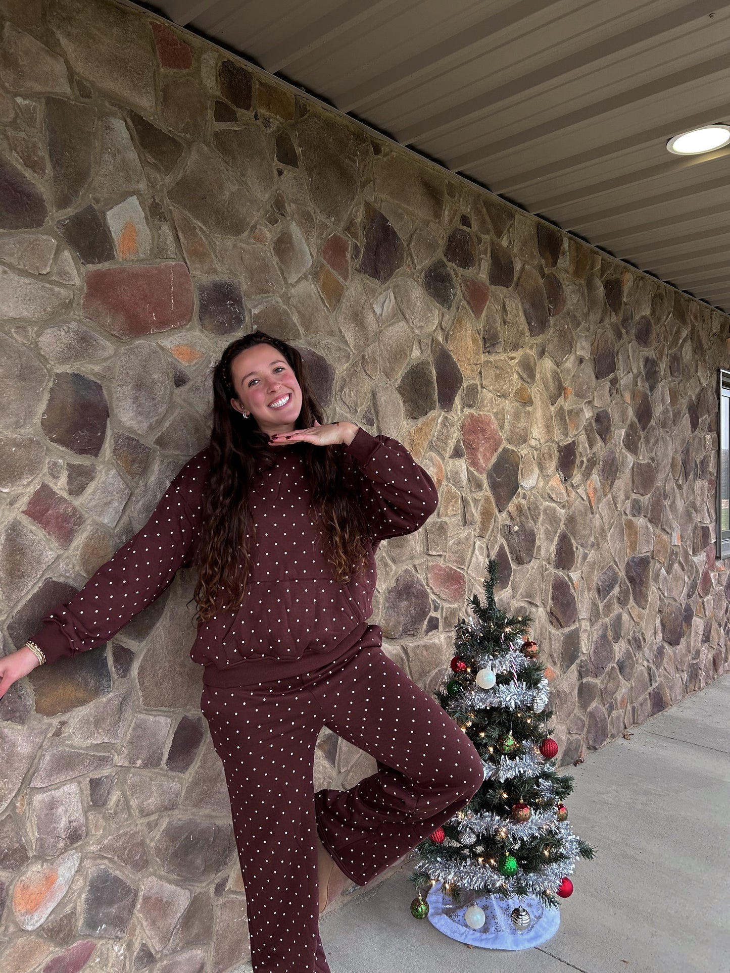 Piper Polka Dot Hoodie