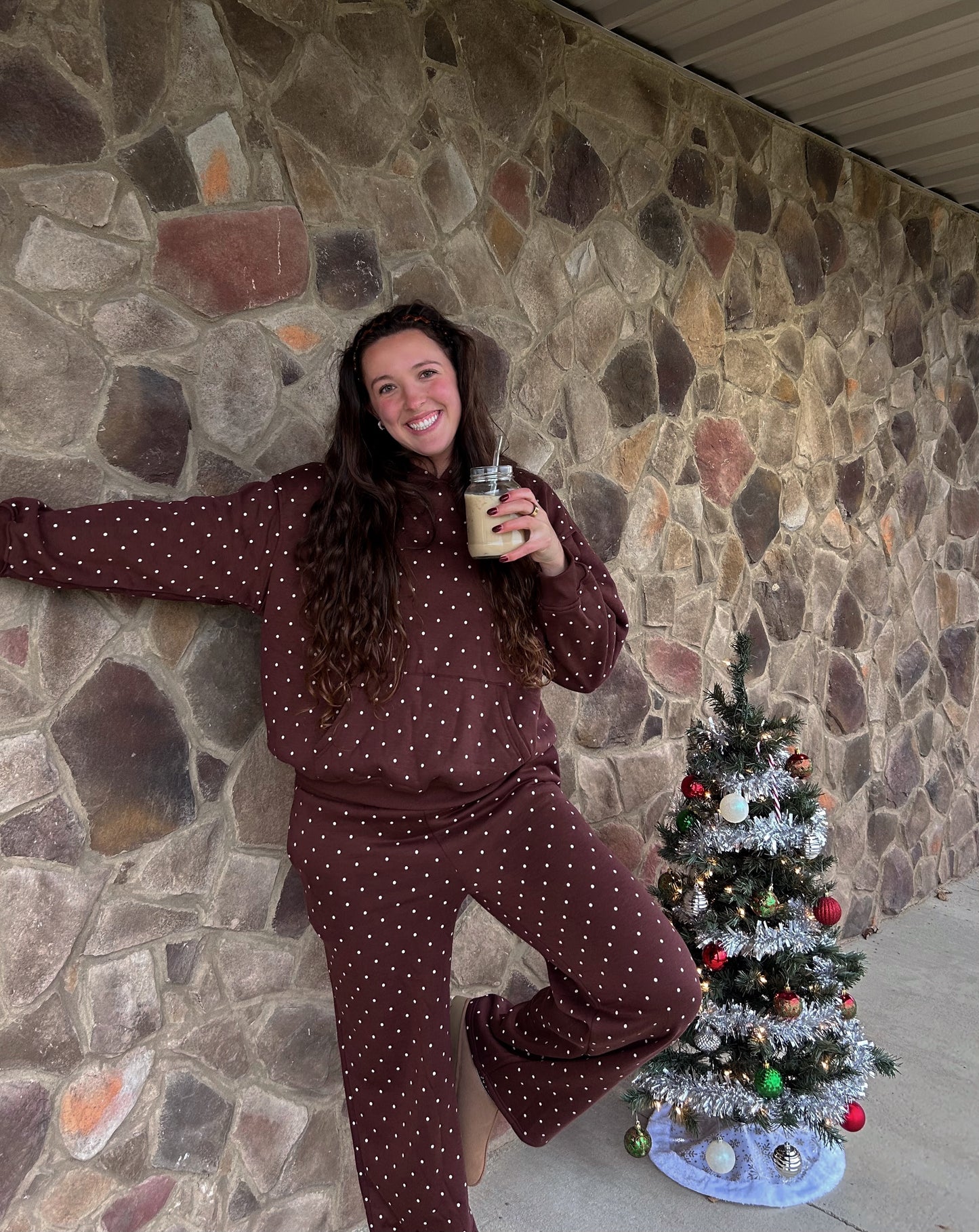 Piper Polka Dot Hoodie