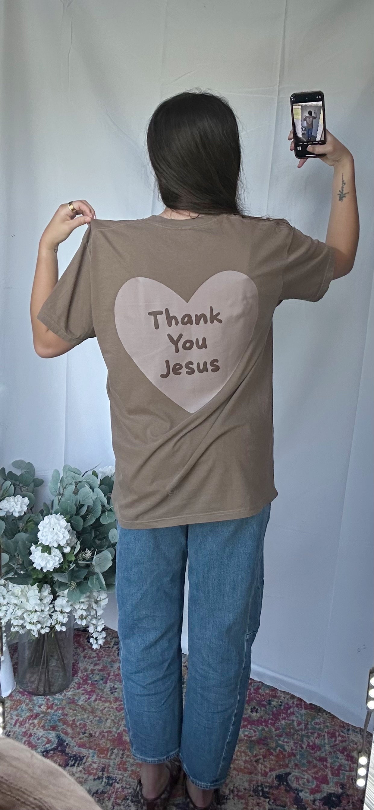 TYJ Comfort Colors Graphic Tee, espresso