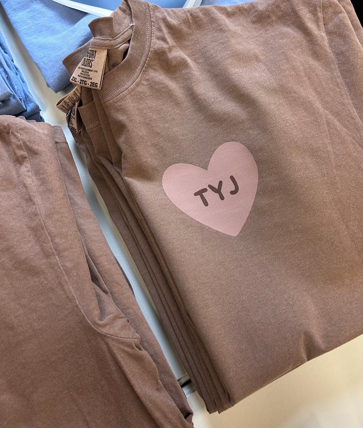 TYJ Comfort Colors Graphic Tee, espresso