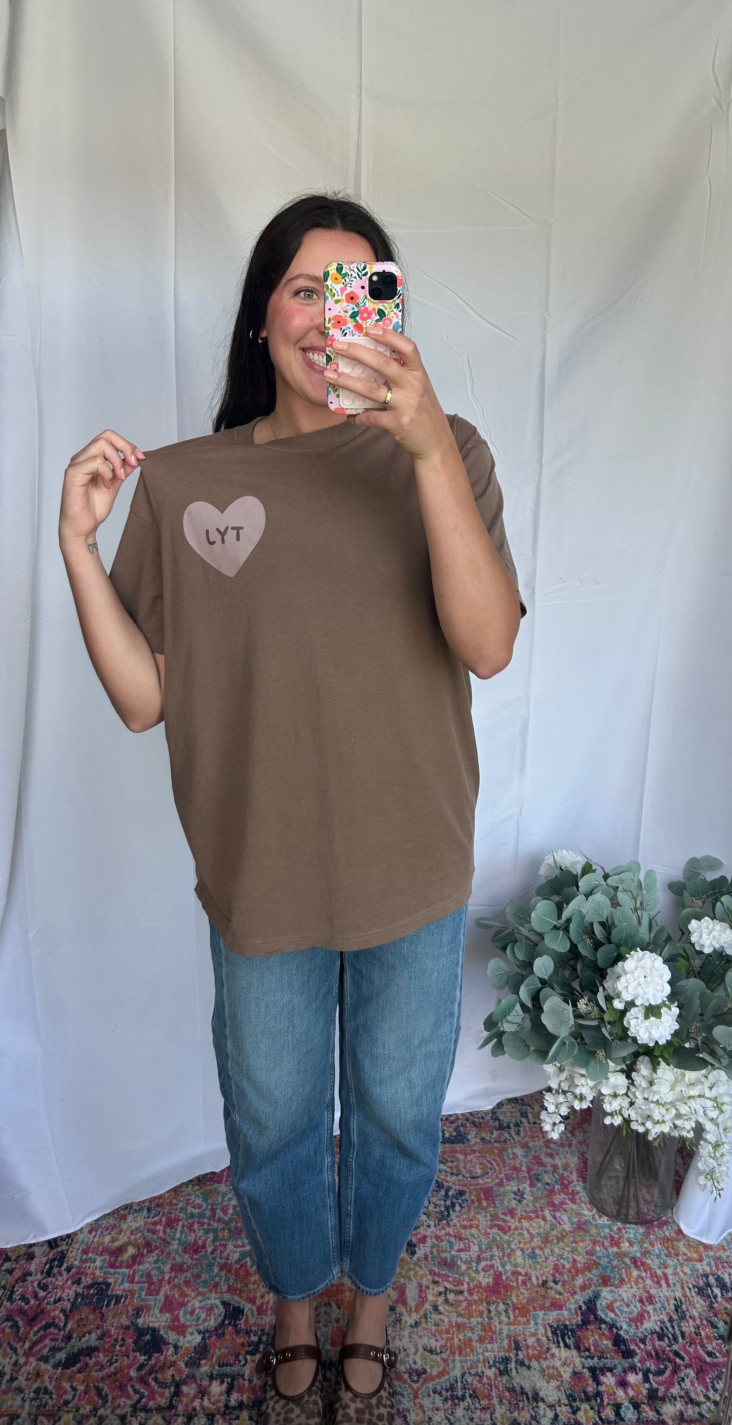 TYJ Comfort Colors Graphic Tee, espresso